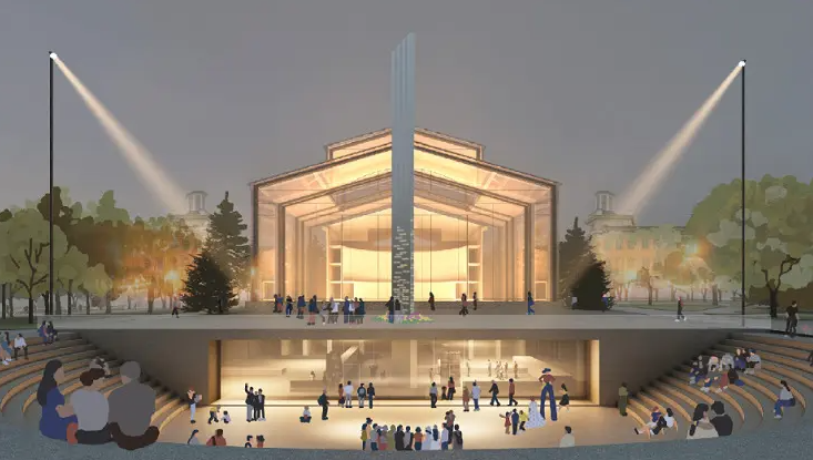 Новый драмтеатр и музей на "Азовстали". Архитекторы показали проекты восстановления Мариуполя (фото)