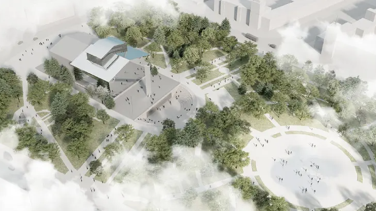 Новый драмтеатр и музей на &quot;Азовстали&quot;. Архитекторы показали проекты восстановления Мариуполя (фото)