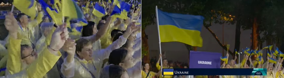 Олімпійські ігри 2024: яскраві фото і відео з церемонії відкриття в Парижі