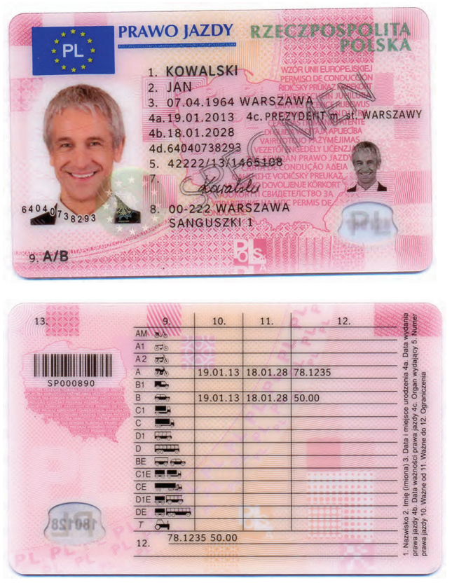Украинцы будут получать новые водительские права. Смотрите, как они будут выглядеть