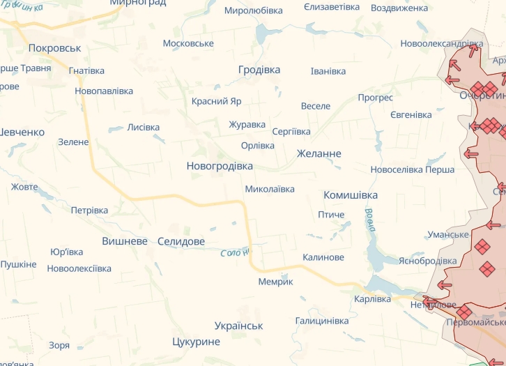 Британская разведка назвала оперативную цель российского наступления на Донбассе