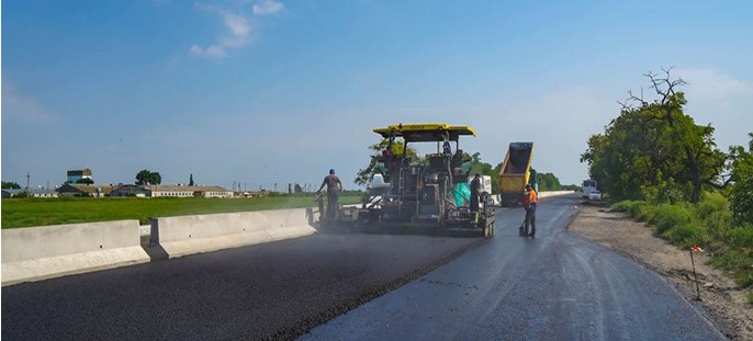 У Миколаївській області завершують ремонт траси Н-11
