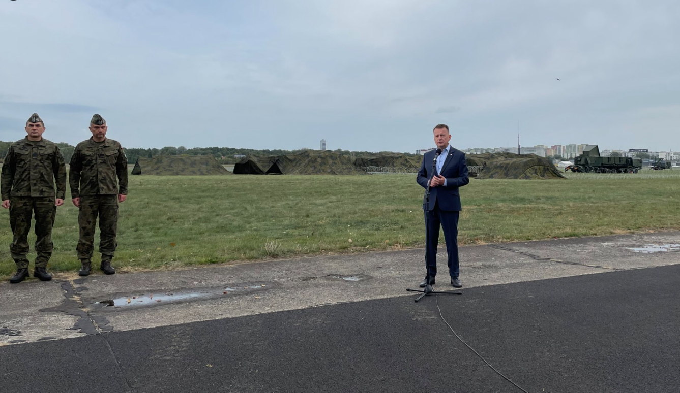 Над Варшавой впервые развернут систему ПРО на базе Patriot