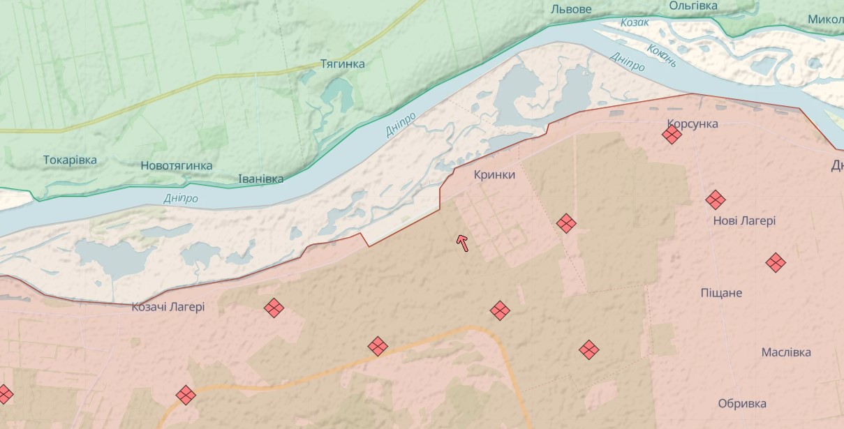 Плацдарм ВСУ в Крынках. Путин оправдал отступление РФ необходимостью &quot;скрыться в посадках&quot;