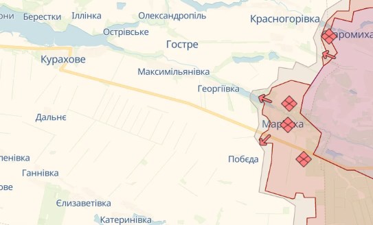 Британська розвідка назвала цілі російської армії в Мар'їнці та оцінила шанси їх досягти