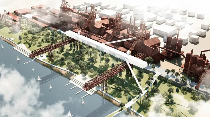 Новый драмтеатр и музей на &quot;Азовстали&quot;. Архитекторы показали проекты восстановления Мариуполя (фото)