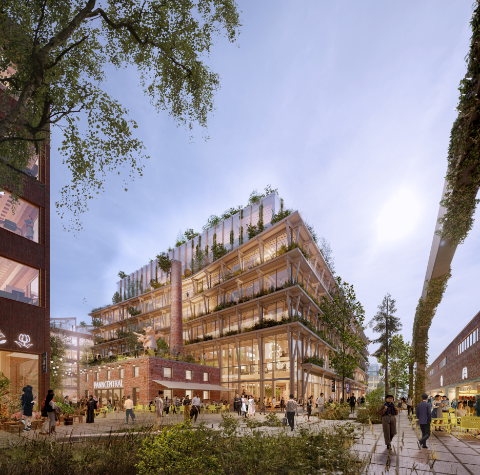 Смотрите, как будет выглядеть самый большой в мире деревянный город. За такими - будущее