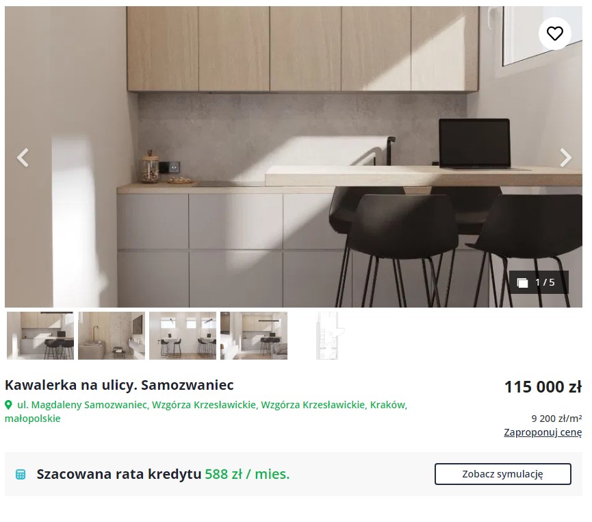 Найбільше подорожчання. Скільки коштують квартири у Кракові та передмісті