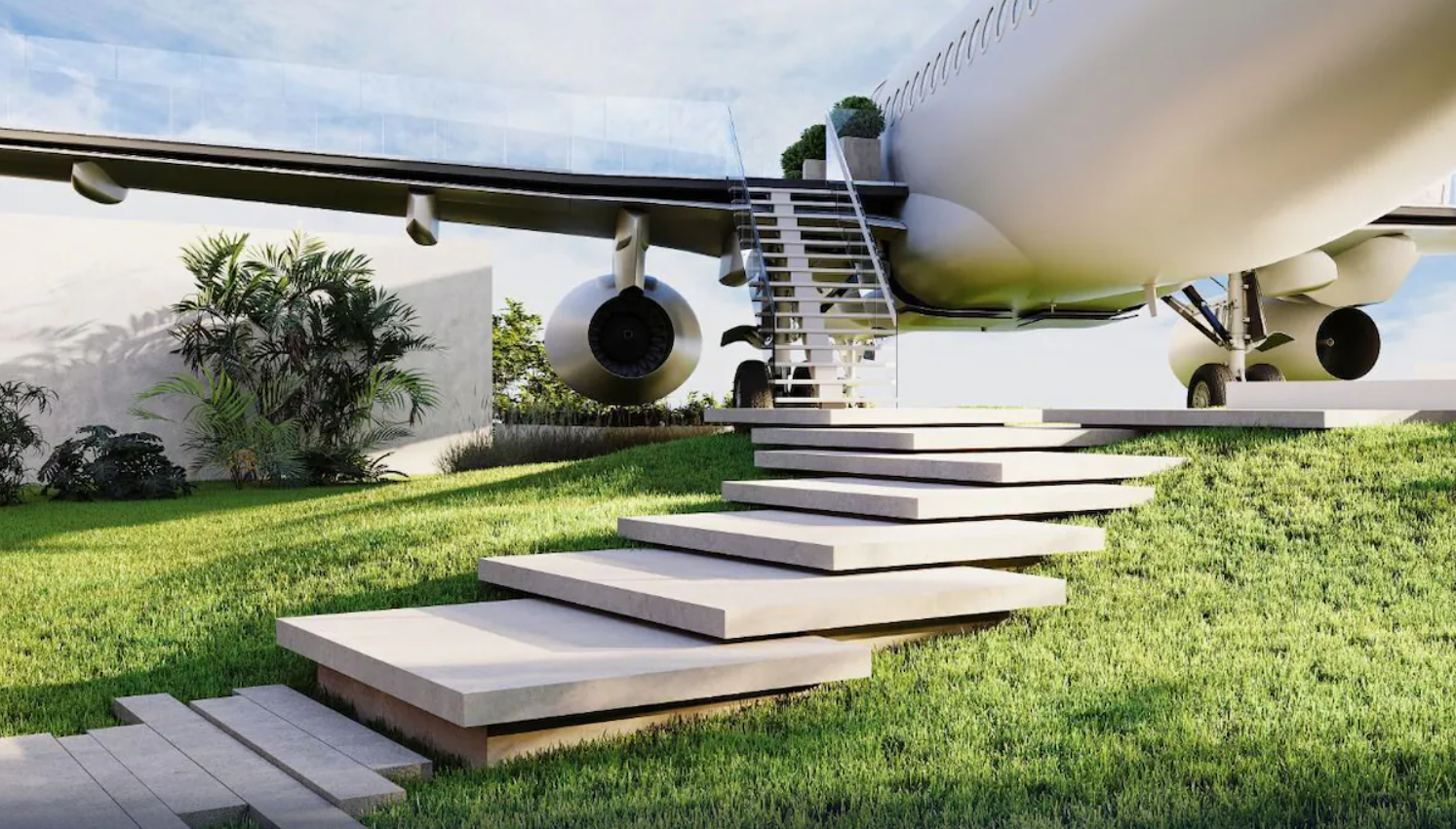 Boeing 737 перетворили у розкішну віллу, від одного погляду на яку перехоплює подих (фото)