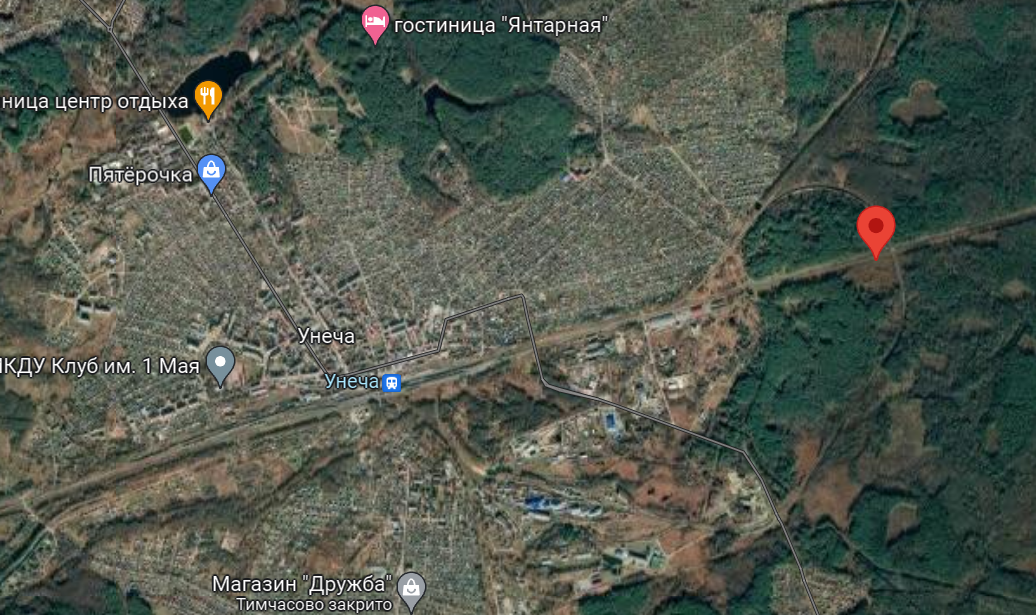 ЗМІ встановили місце підриву залізниці в Брянській області: супутникові знімки