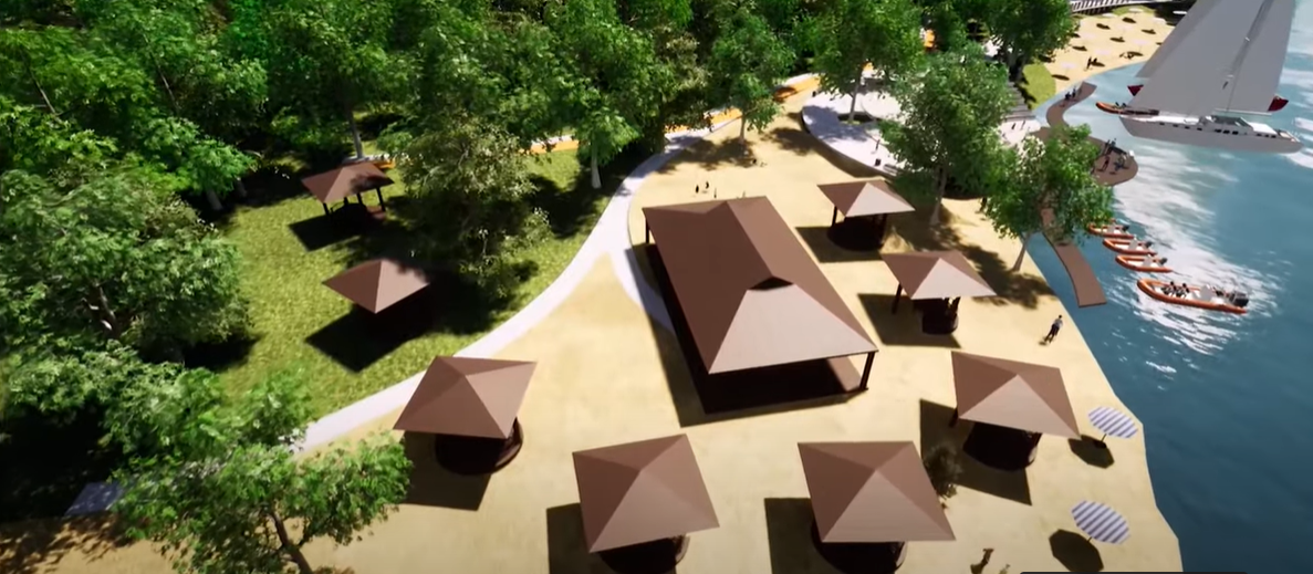 На березі затоки у Києві облаштують парк за 20 мільйонів. Ось яким він буде