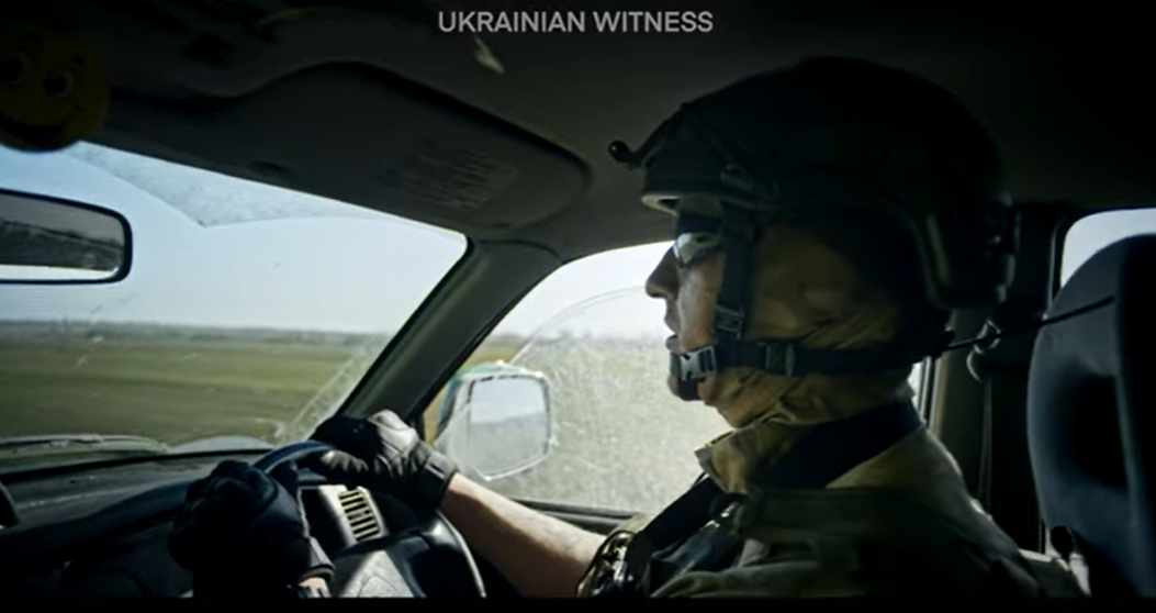 Уникальное видео отработки украинского "летучего" ПТУРа по российским позициям