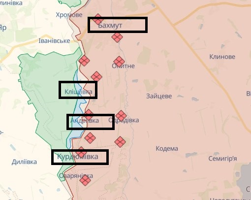 В ВСУ заявили о продвижении в Клищеевке