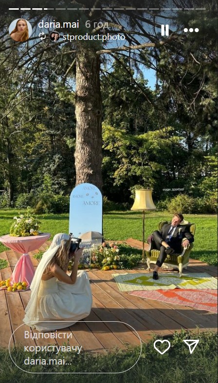 Финалистка &quot;Супер топ-модель по-украински&quot;, сообщившая о замужестве, показала яркие кадры с праздника