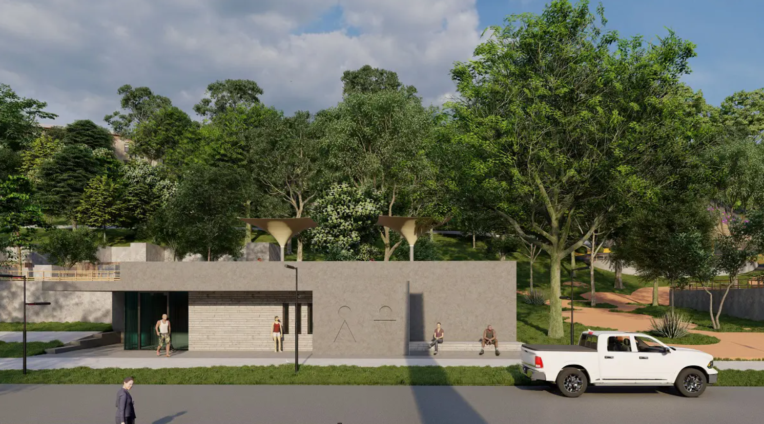 В Черновцах заброшенную территорию превратят в современное общественное пространство. Вот как оно будет выглядеть