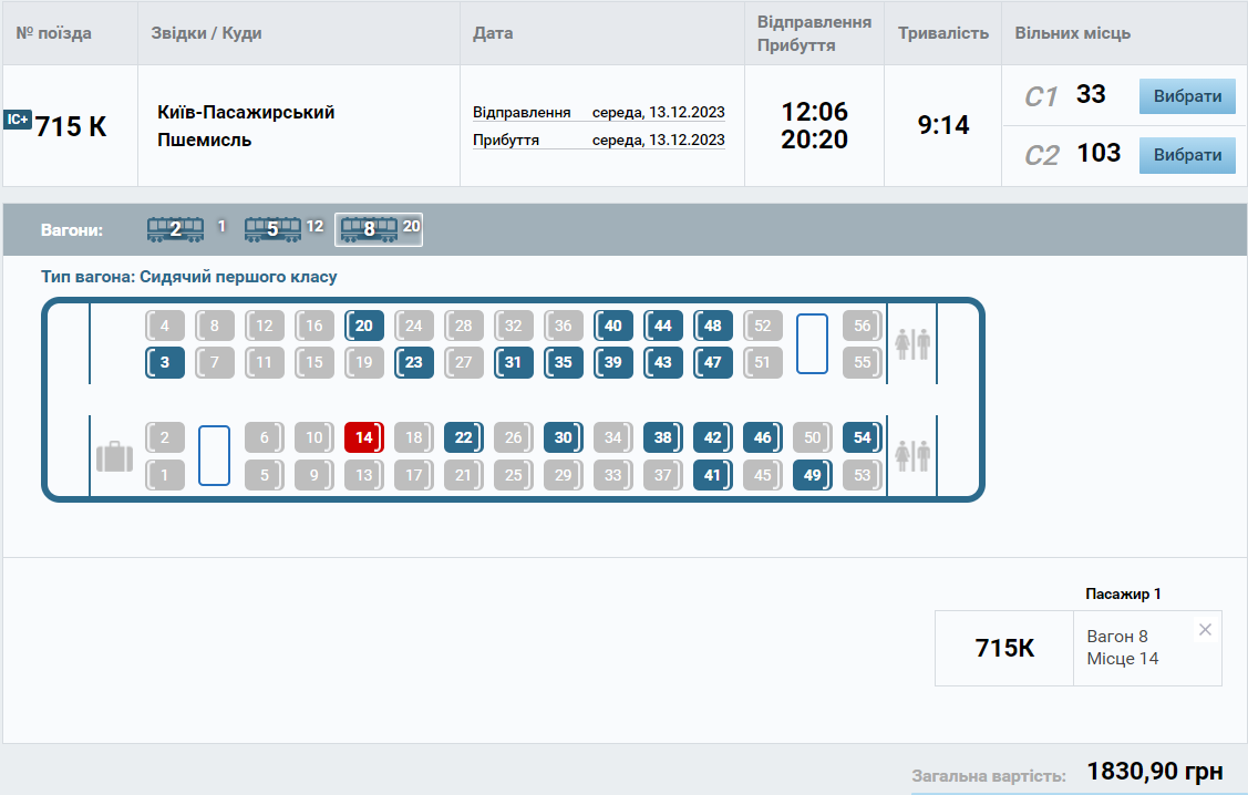 Сколько стоят билеты &quot;УЗ&quot; на поезда в Польшу: новые цены