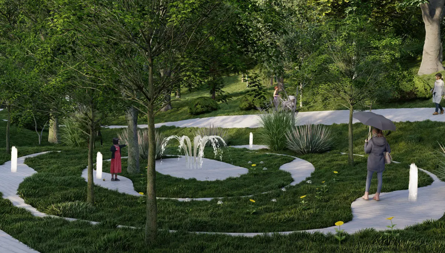 В Черновцах заброшенную территорию превратят в современное общественное пространство. Вот как оно будет выглядеть