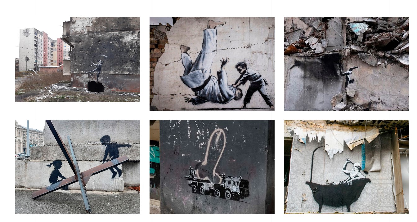 Викрадені картини та графіті Бенксі. Топ локацій в Україні, де можна побувати віртуально