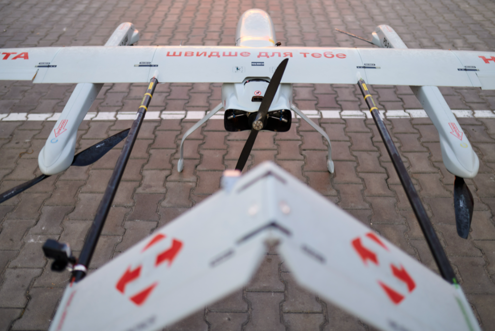 &quot;Новая почта&quot; доставила посылки из Киева во Львов беспилотником (фото)