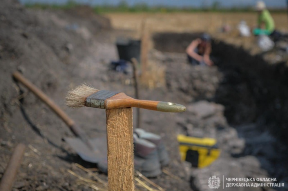 На Буковине археологи исследуют уникальное поселение эпохи поздней античности (фото)