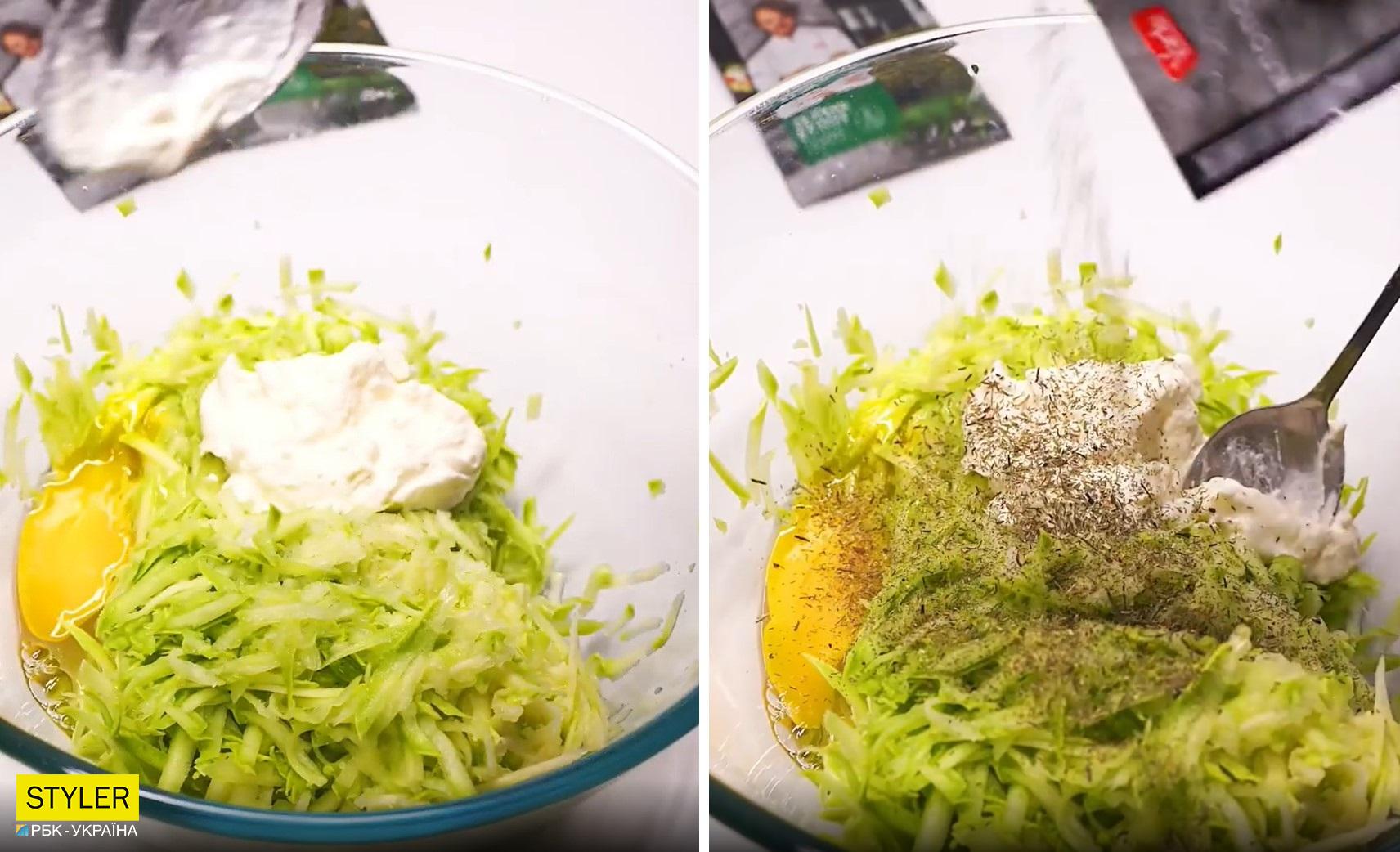 Жарим быстрые кабачковые оладьи: Клопотенко добавил ингредиент для взрывного вкуса