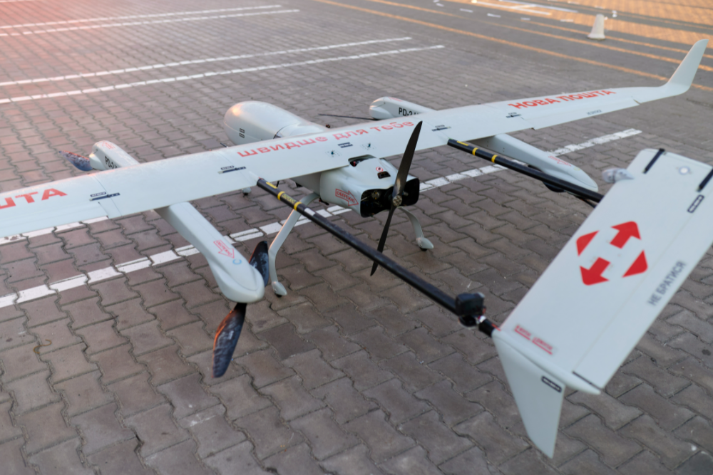 &quot;Новая почта&quot; доставила посылки из Киева во Львов беспилотником (фото)