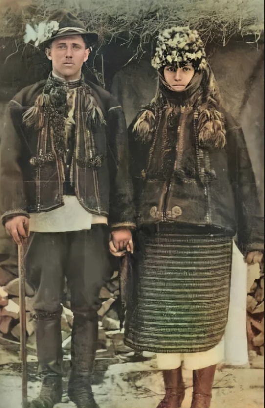 Как гуцулы праздновали свадьбу 100 лет назад: обычаи и архивные фото