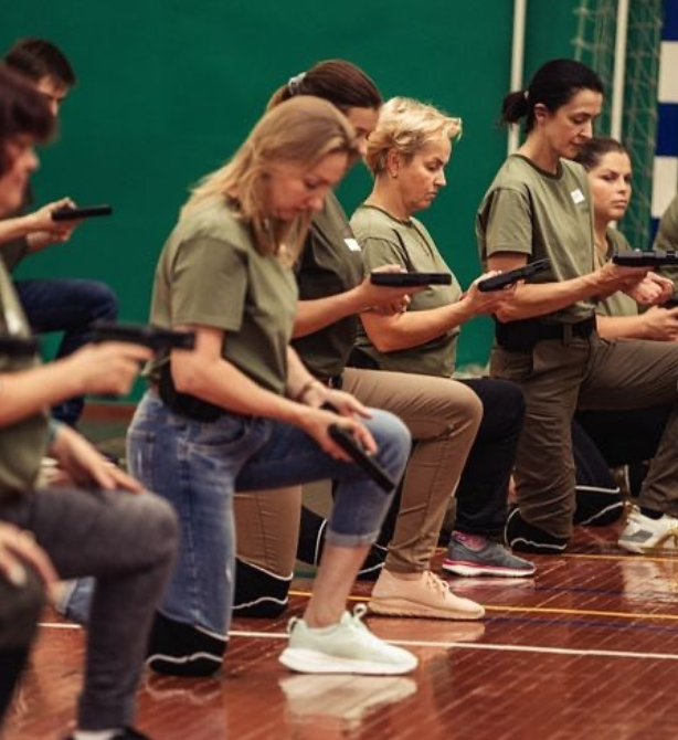 Олександр Педан пройшов курс підготовки населення під час війни: кличе на новий набір (фото)