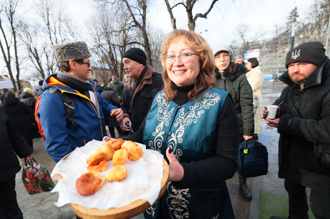 Во Львове открыли четвертую в Украине "юрту несокрушимости": как она выглядит