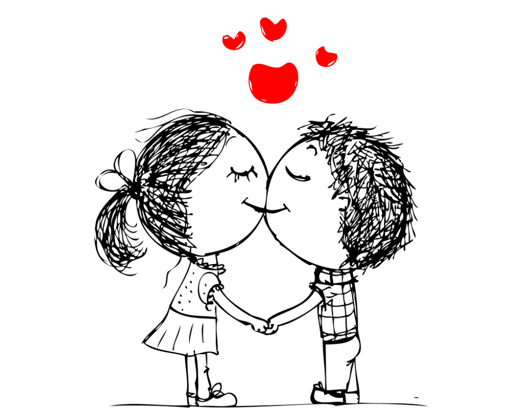 Красиві милі валентинки і привітання з Днем Святого Валентина для коханих