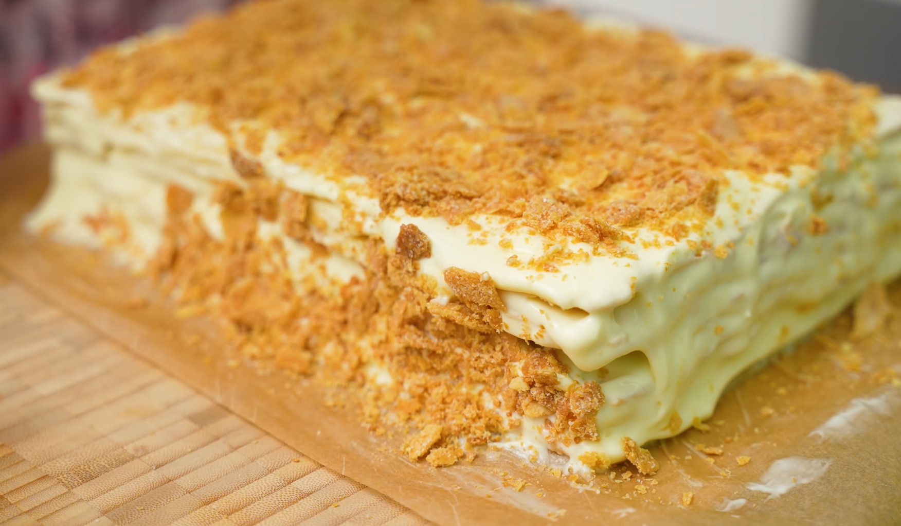 Наполеон з незвичним кремом &quot;Дипломат&quot;: смачний спосіб, про який ми не знали раніше