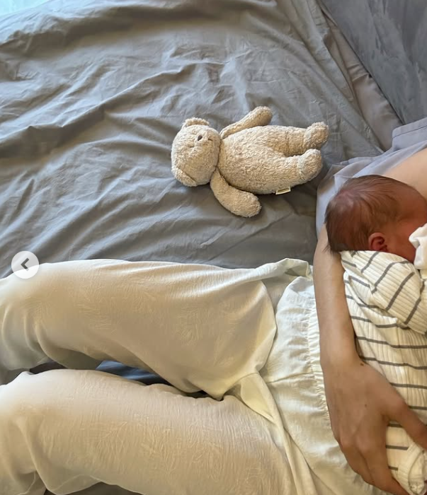 Жена Остапчука показала маленького сына и рассказала о материнстве (фото)