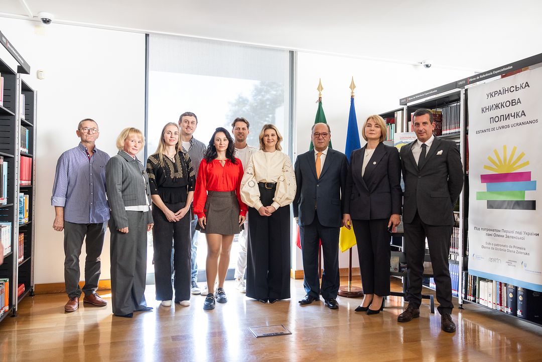 Під час візиту до Португалії Зеленська показалася в особливий вишиванці: як виглядала перша леді