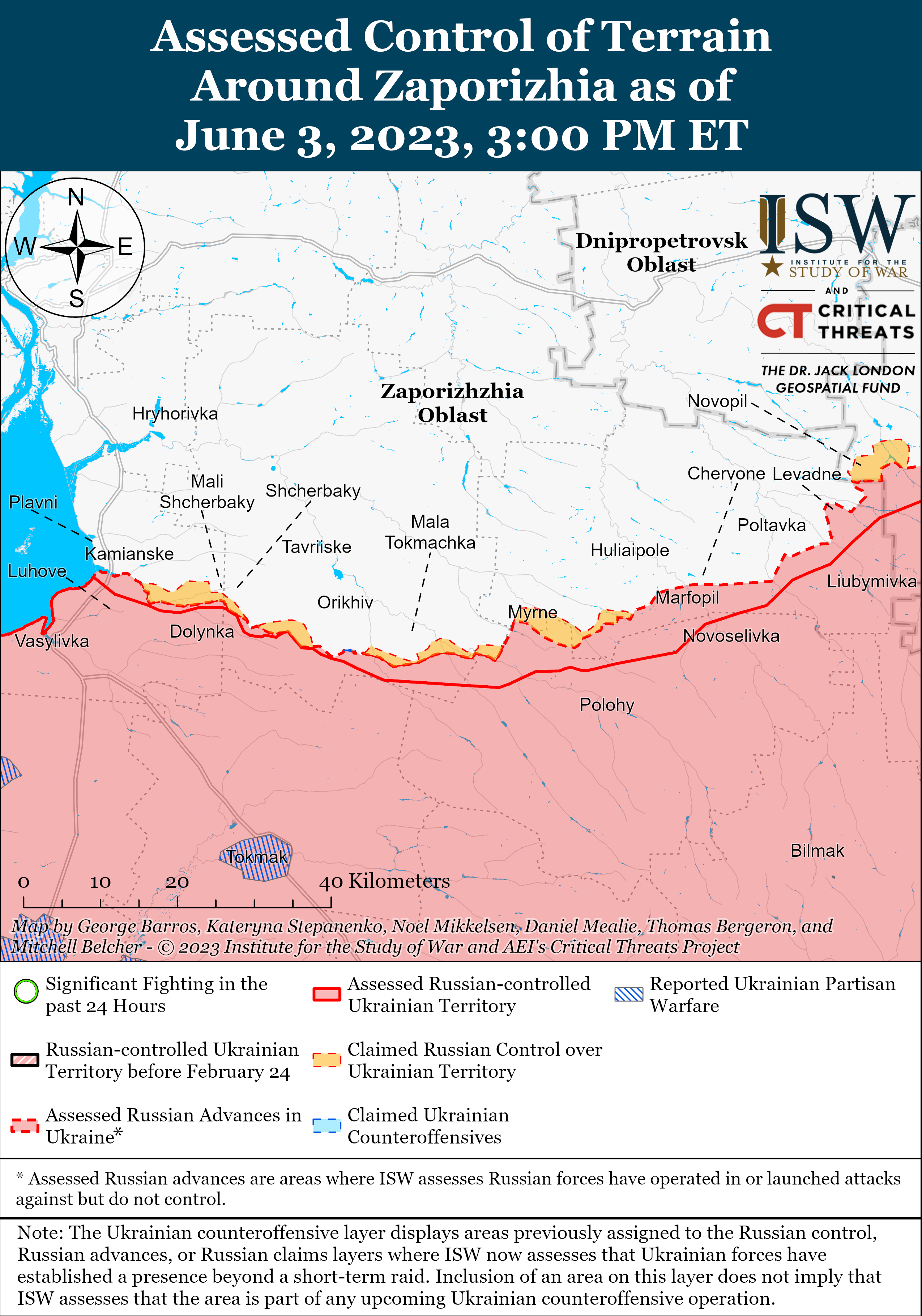 На флангах Бахмута точаться позиційні бойові дії: карти боїв від ISW