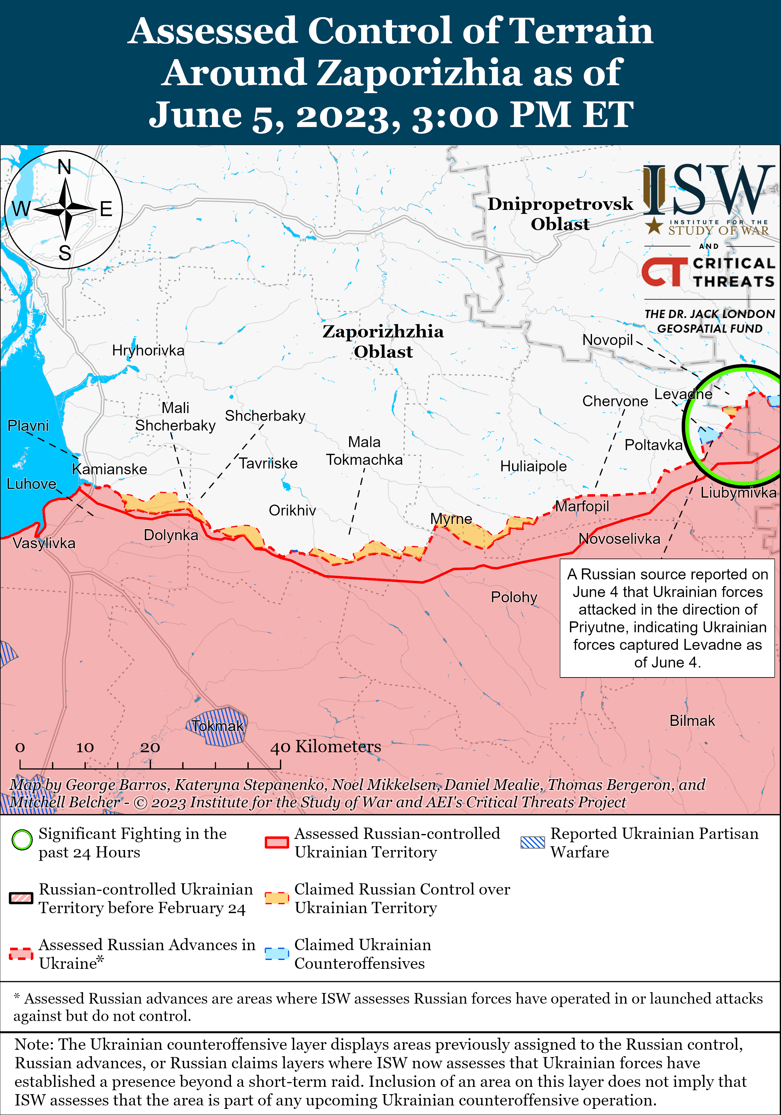 Украинские военные продвигаются вперед на нескольких направлениях: карты боев ISW