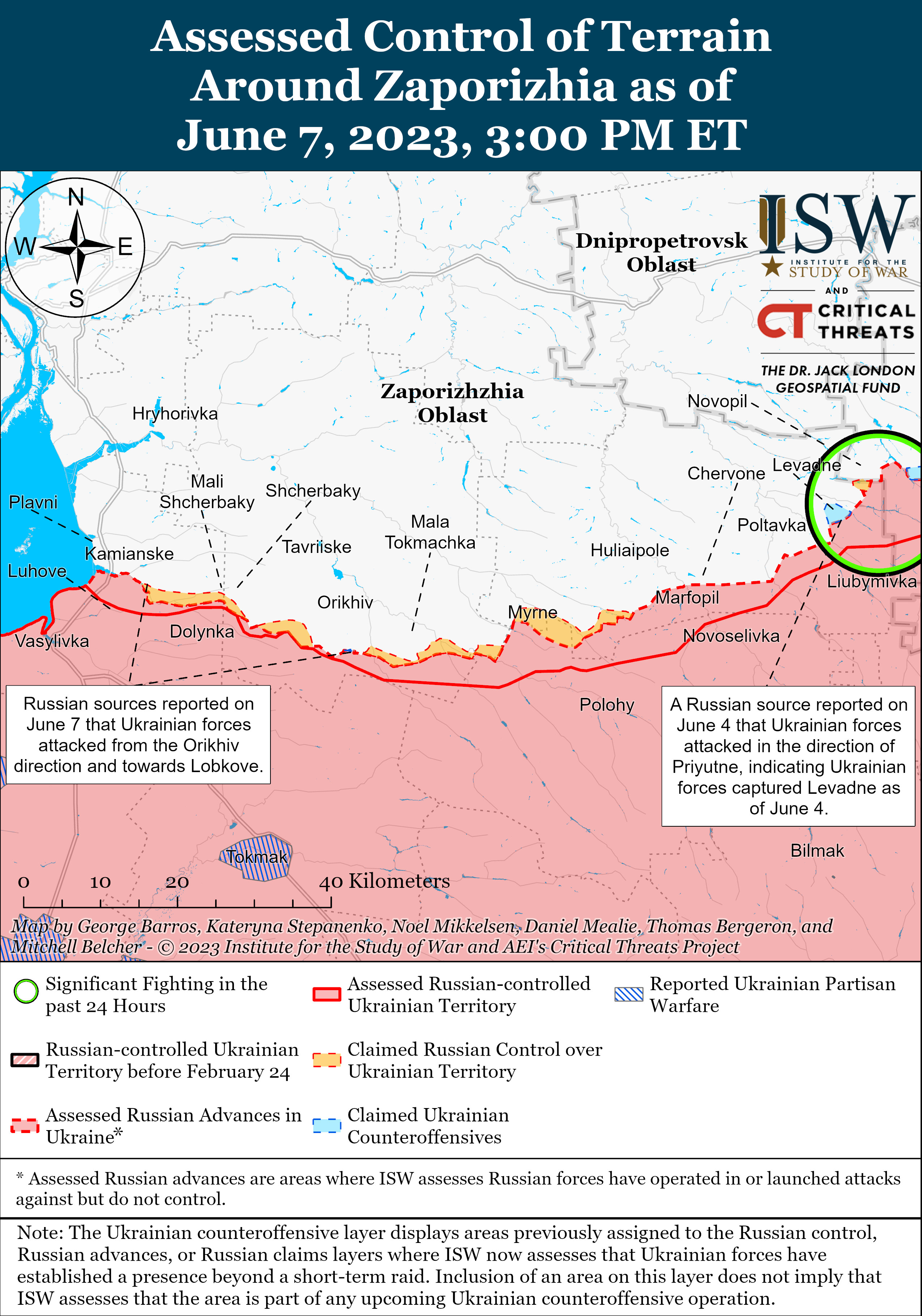 ЗСУ наступають під Бахмутом, а РФ стягує туди резерви: карти боїв від ISW