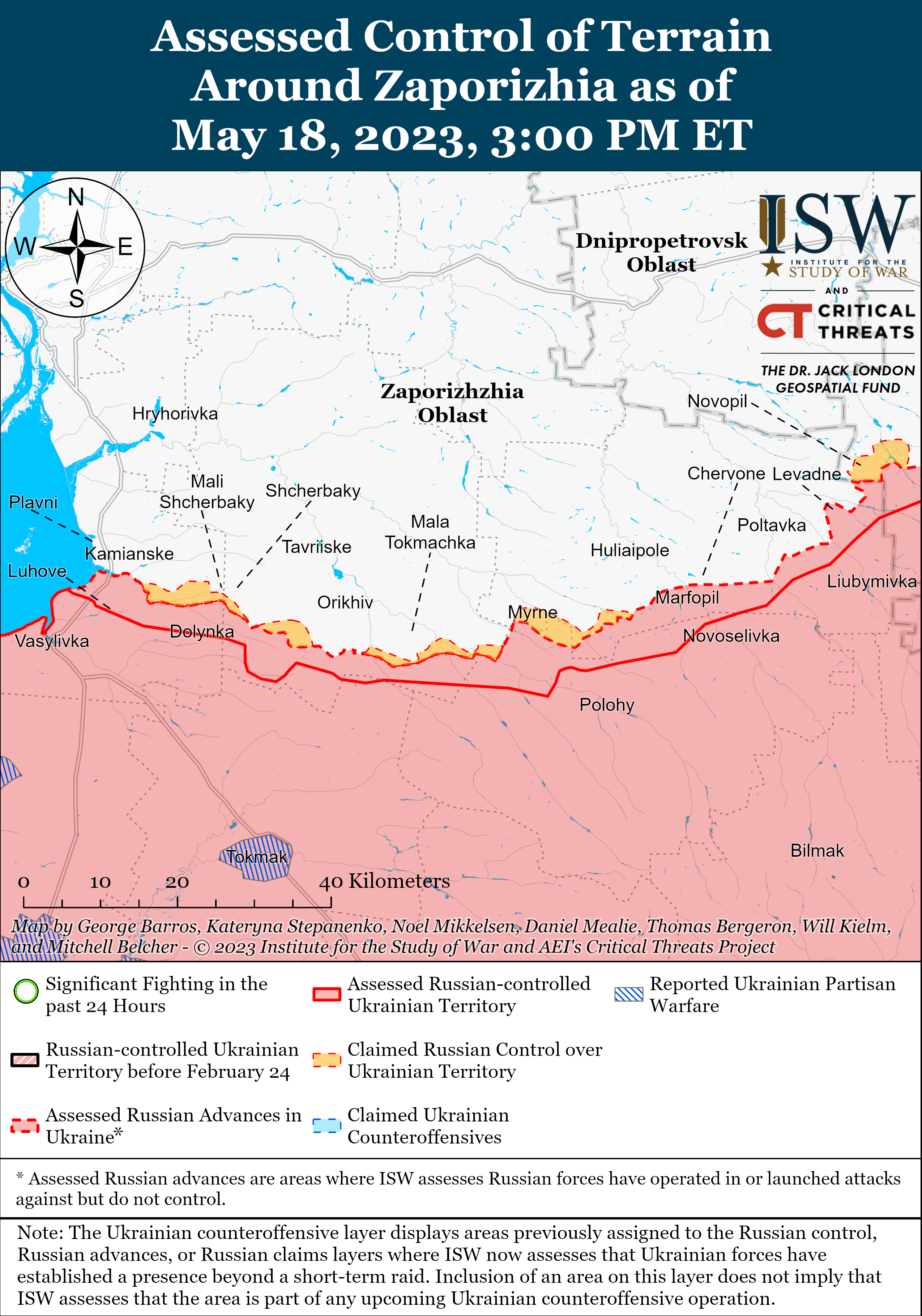 ВСУ перехватили тактическое преимущество под Бахмутом: карты боев ISW