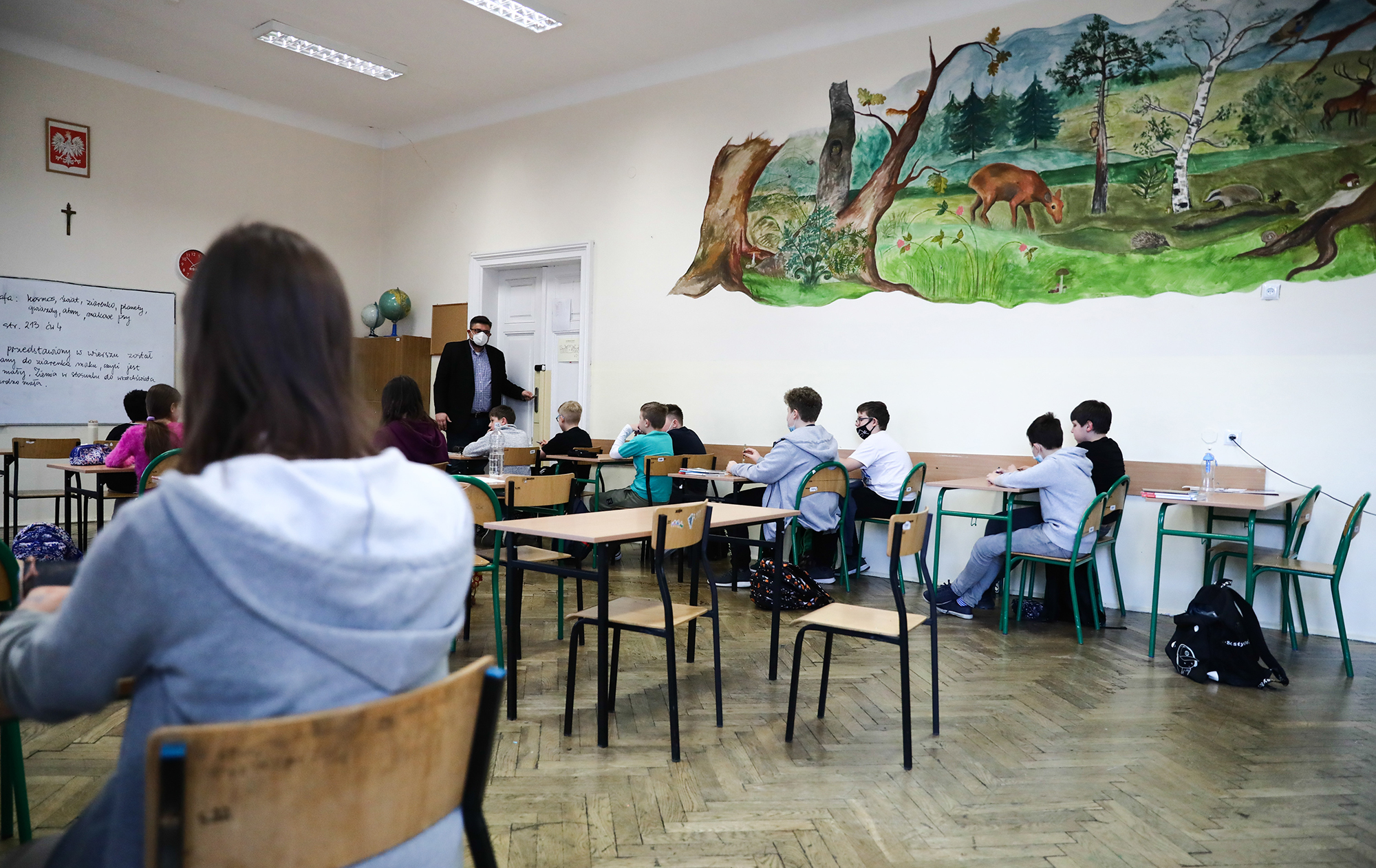 Місця пустують. У польські школи пішли значно менше дітей з України