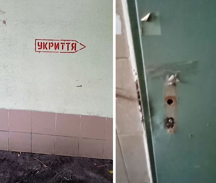 В Киеве во время взрывов и тревоги оказалось закрытым укрытие: возмутительные фото