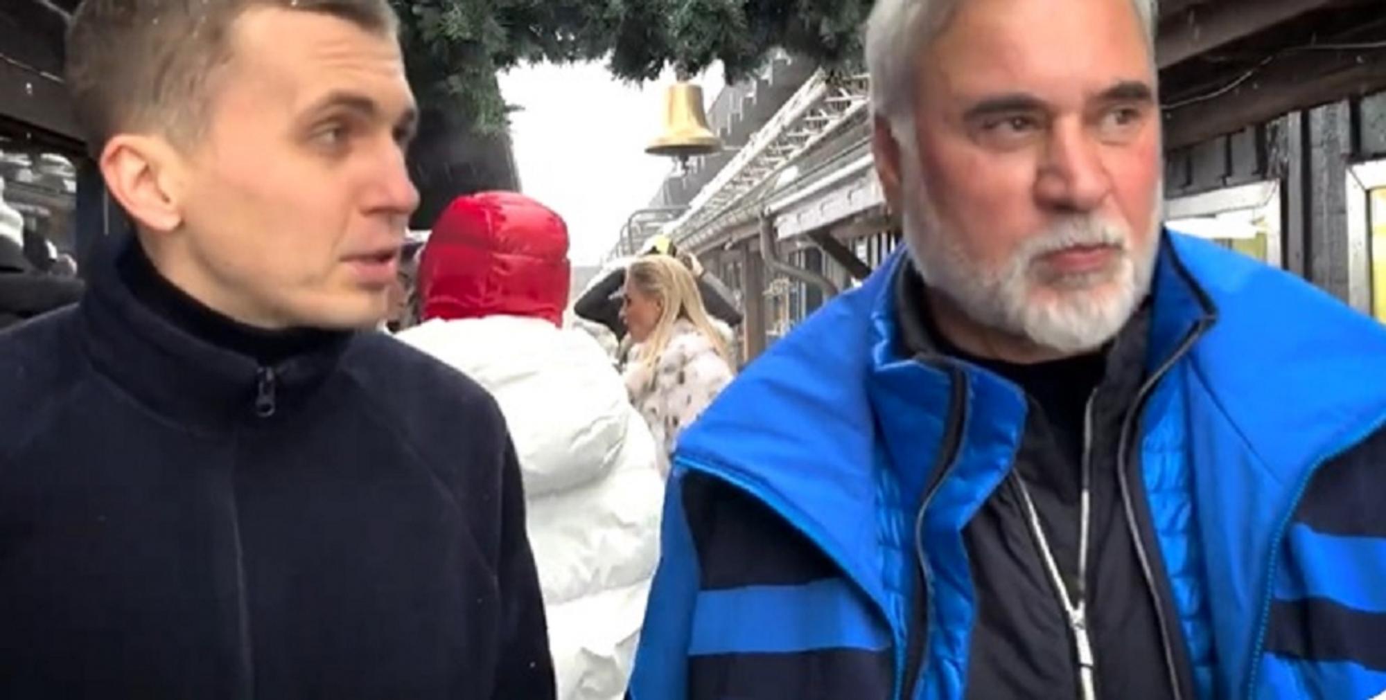 Меладзе на шикарном курорте удрал от журналистов после вопроса о войне в Украине (видео)