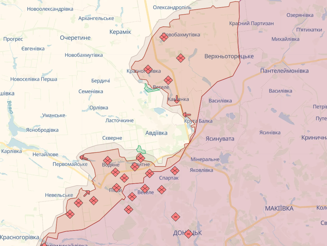 ВСУ отбросили оккупантов около Новоегоровки, враг контролирует Новоселовское, - DeepState
