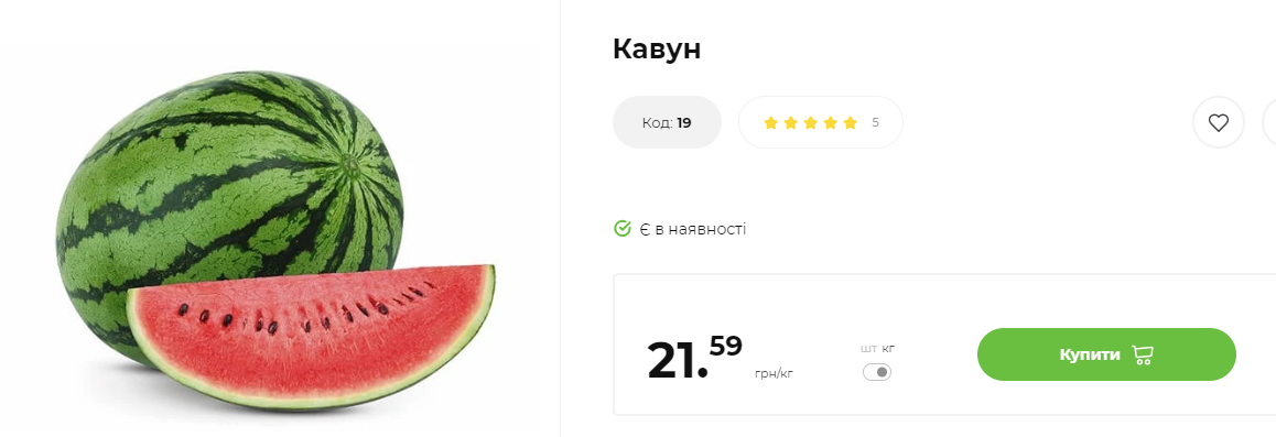 В Україні на понад 40% виросли ціни на кавуни: яка тепер вартість