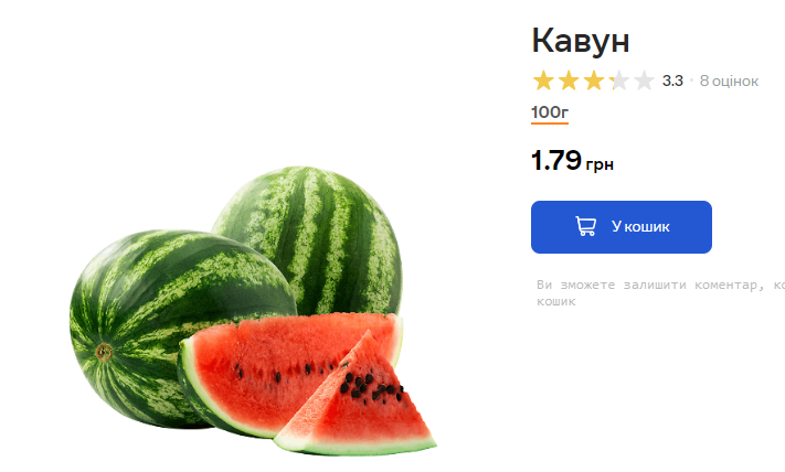 В Україні на понад 40% виросли ціни на кавуни: яка тепер вартість