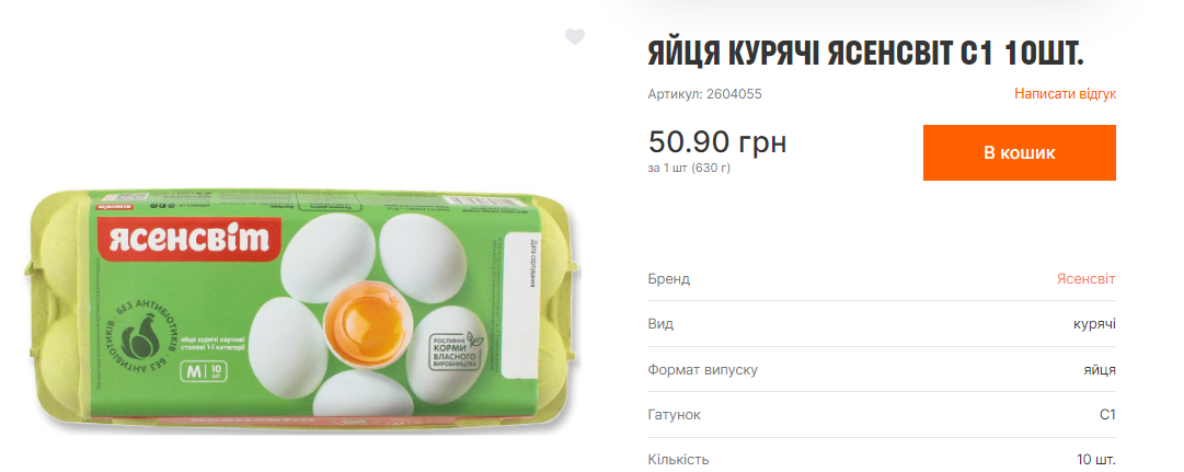 В українських магазинах зросли ціни на яйця: у скільки зараз обійдеться десяток
