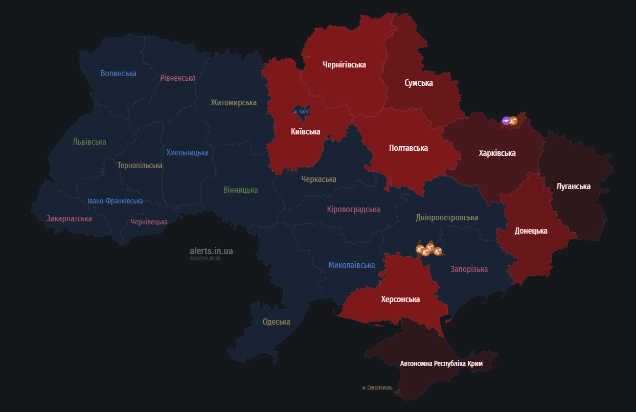 По всей Украине объявлена тревога: зафиксирован взлет МиГ-31К