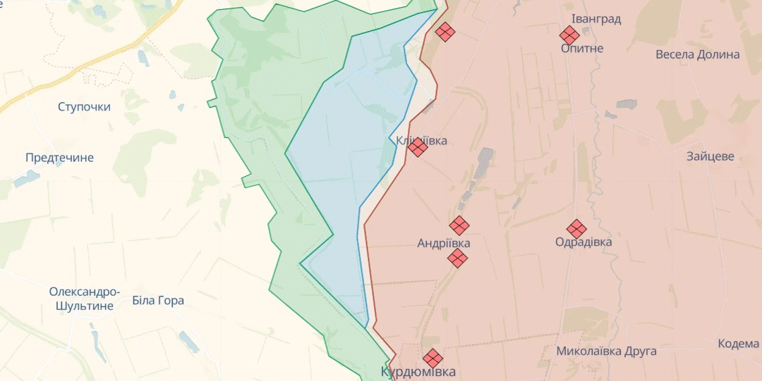 Окупанти відступили в районі Андріївки. Череватий пояснив, чому це важливо