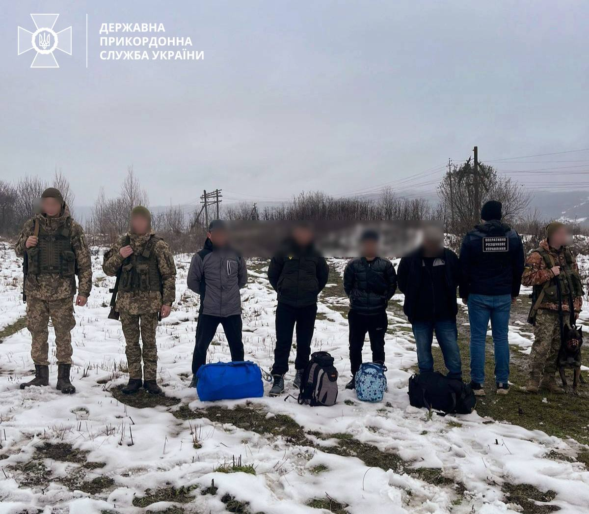 Прикордонники затримали ще чотирьох ухилянтів, один із них зі "стажем"