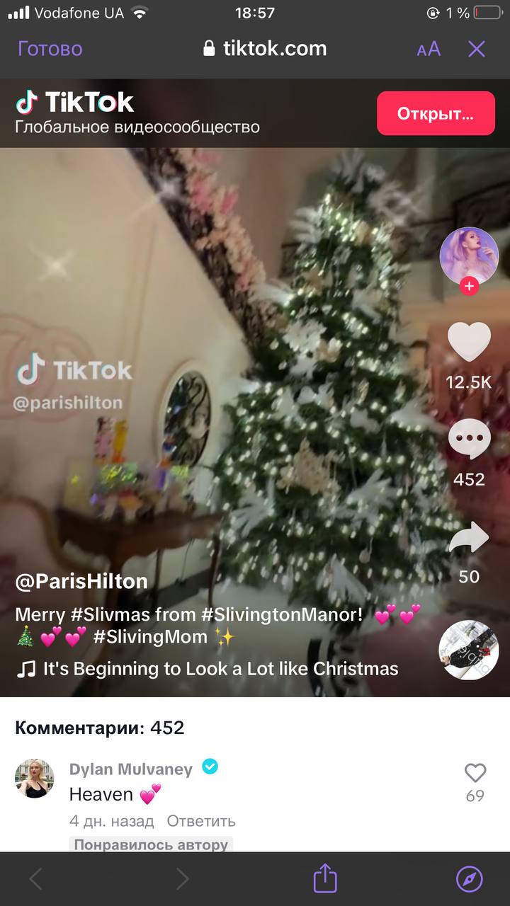 Пэрис Хилтон показала, как украсила свой дом к Рождеству: &quot;розовое&quot; видео