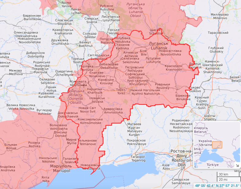 Карта війни. Де йдуть ключові бої і чи є загроза атаки на північ України