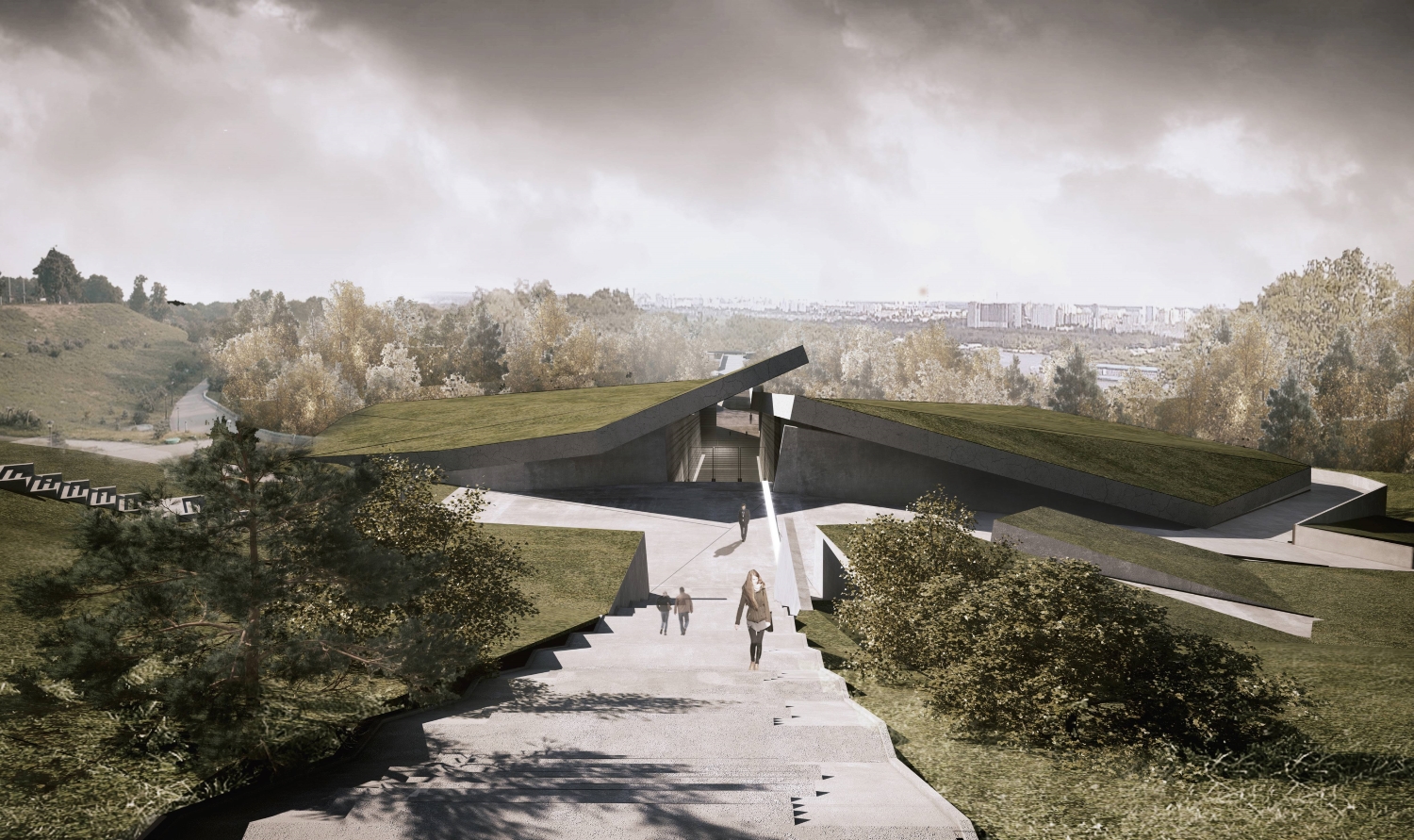 Найбільший зелений дах, перший похилий ліфт і парковка на 17 автобусів. Яким буде Музей Голодомору